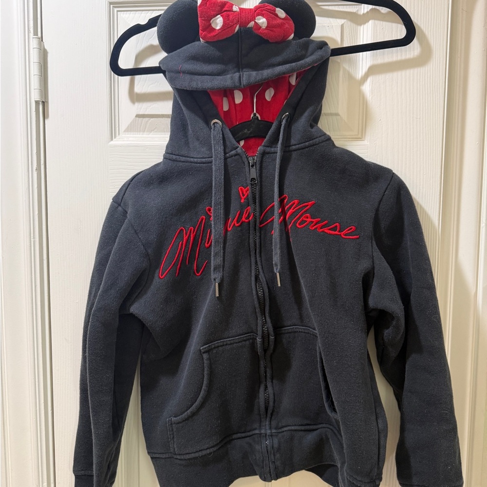 Disney Minnie Mouse Women’s Black Hoodie